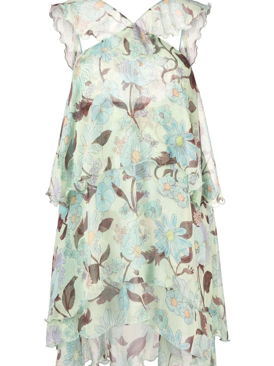 Cheap Lady Garden silk McCartney minidress Women Stella 0707